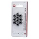 5 Pairs Large Replacement Silicone Eartips for most Earbuds/In-Ear Earphones-Black