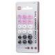 9 Pair Sm, Med, Lg Variety pack of Replacement Silicone Eartips for most Earbuds/In-Ear Earphones-Black,White,Pink
