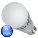 Monoprice 270° 8-Watt (40W Equivalent) A 19 LED Bulb, 630 Lumens, Cool/ Daylight (6000K) - Non-Dimmable (6-Pack)