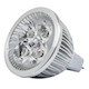 6-Watt (40W Equivalent) MR 16 GU 5.3 LED Bulb, 400 Lumens, Warm/ Soft (3000K) - Non-Dimmable