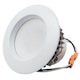 9-Watt (65W Equivalent) 4-inch Recessed LED Downlight Trim, 650 Lumens, Warm/ Soft (3000K), Dimmable