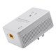 Ethernet over Power - HD Stream 500Mbps Powerline Adapter with AC Pass-Through