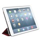 Monoprice Synthetic Leather Stand/Cover with Magnetic Latch for iPad Air 2, Red