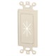 Monoprice Decor Insert with Flexible Opening, Ivory