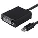 Mini DisplayPort 1.1 to DVI Adapter, Black