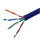 Monoprice Cat5e Ethernet Bulk Cable - Stranded, 350Mhz, UTP, CM, Pure Bare Copper Wire, 24AWG, No Logo, 1000ft, Purple