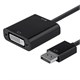 DisplayPort 1.2a to DVI Active Adapter, Black