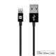 Monoprice Select Series Apple MFi Certified Lightning to USB Charge & Sync Cable, 3ft Black
