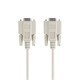 25ft Serial NULL-MODEM, DB9/DB9 Female to Female Cable, 28AWG RS-232
