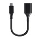 USB 3.0 USB-C Male to USB-A Female Cable, 6-inch