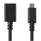 Select Series 3.0 USB-C to USB A Female Cable, 1.5ft