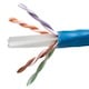 1000FT Cat6a 500MHz UTP Solid, Riser Rated (CMR), 23AWG Bulk Ethernet Bare Copper Cable - Blue - GENERIC