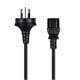 6ft 18AWG Australia Power Cord Cable - Black