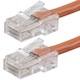 Monoprice Zeroboot Cat5e Ethernet Patch Cable - RJ45, Stranded, 350Mhz, UTP, Pure Bare Copper Wire, 24AWG, 100ft, Orange(Limit 20 per Customer)