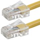 Monoprice Zeroboot Cat6 Ethernet Patch Cable - RJ45, Stranded, 550Mhz, UTP, Pure Bare Copper Wire, 24AWG, 100ft, Yellow