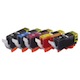Monoprice compatible Canon PGI-220/CLI-221 Bundle -Photo Black, Cyan, Magenta, Yellow, Black