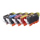 Monoprice compatible Canon PGI-225/CLI-226 Bundle -Photo Black, Cyan, Magenta, Yellow, Black