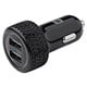 Monoprice Select Plus USB Car Charger, 2-Port, 4.8A Output for iPhone, Android, and Galaxy Devices