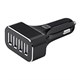 Monoprice Select Plus USB Car Charger, 4-Port, 9.6A Output for iPhone, Android, and Galaxy Devices