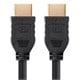 Monoprice Commercial Series High Speed HDMI Cable - 4K @ 60Hz, HDR, 18Gbps, YUV 4:4:4, 32AWG, CL2, 1.5ft, Black- No Logo