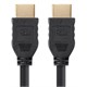 Monoprice Commercial Series High Speed HDMI Cable - 4K @ 60Hz, HDR, 18Gbps, YUV 4:4:4, 32AWG, CL2, 3ft, Black- No Logo(Limit 10 per Customer)