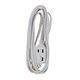 Monoprice 9FT 16/2 SPT-2 WHITE 3-OUTLET HOUSEHOLD EXTENSION CORD
