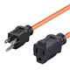 Monoprice 10ft 16/3 SJTW Orange Outdoor Ext. Cord