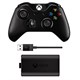 Microsoft XBOX One Wireless Controller w/Play & Charge Kit - Black