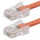 Monoprice Zeroboot Cat5e Ethernet Patch Cable - RJ45, Stranded, 350Mhz, UTP, Pure Bare Copper Wire, 24AWG, 75ft, Orange(Limit 20 per Customer)