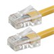 Monoprice Zeroboot Cat5e Ethernet Patch Cable - RJ45, Stranded, 350Mhz, UTP, Pure Bare Copper Wire, 24AWG, 100ft, Yellow