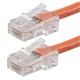 Monoprice Zeroboot Cat6 Ethernet Patch Cable - RJ45, Stranded, 550Mhz, UTP, Pure Bare Copper Wire, 24AWG, 75ft, Orange