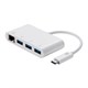 Select Series USB-C 3-Port USB 3.0 Hub and Gigabit Ethernet Adapter