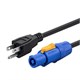 Stage Right by Monoprice 16 AWG NEMA 5-15p to powerCON Connector 1.5FT