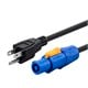 Stage Right Series 16 AWG NEMA 5-15p to powerCON Connector 15FT