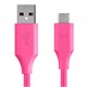 Palette Series 2.0 USB-C to USB A, 6-inch Pink