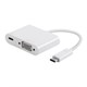 Select Series USB-C to VGA & USB-C (F) Dual Port Adapter