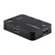 Monoprice Blackbird 4k - 3x1 HDMI 1.4 Switch, Compact, HDCP 2.2, Built-in Equalizer, Remote Control, 4K@30hz