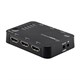 Monoprice Blackbird 4k - 5x1 HDMI 1.4 Switch, Compact, HDCP 2.2, Built-in Equalizer, Remote Control, 4K@30hz