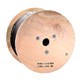 1000ft RG6Q Coax Cable, PVC ETL, Black
