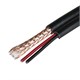 500FT RG59 CCA w/2x18AWG Power, Black CM (CCA)