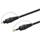 S/PDIF Digital Optical Audio Cable, Toslink to Mini Toslink, 6ft