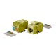 Monoprice Cat5e RJ-45 Toolless 90-Degree Basic Keystone, Yellow