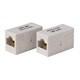 Cat6A UTP In-Line Coupler RJ45-RJ45