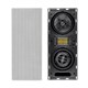 Monoprice Amber In-Wall Speaker 6.5-inch 3-way Carbon Fiber Column with Ribbon Tweeter (each)(Limit 10 per Customer)