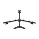 Quad Monitor Pyramid Free Standing Desk Mount 15" - 30"