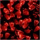 Monoprice 25 Count C7 LED Commercial Grade String Light, Red Holiday Lights