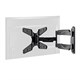 Monoprice Select Series Full-Motion Articulating TV Wall Mount Bracket For TVs 24in to 55in, Max Weight 77lbs, VESA Patterns Up to 400x400, Rotating , UL Certified