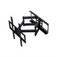 Monoprice Select Series Full-Motion Articulating TV Wall Mount Bracket For TVs 37in to 70in, Max Weight 77lbs, VESA Patterns Up to 400x400, Rotating , UL Certified