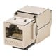 Entegrade Series Cat6A RJ-45 180-Degree Shielded Die Cast Keystone, Slim Type, Black