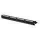 Entegrade Series Cat6 UTP 19-inch 1U Patch Panel, 24-port